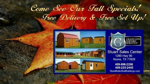 Check out our Fall Specials On Lot! 