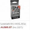 Buy Branded Lexmark cartridges online From sydney
