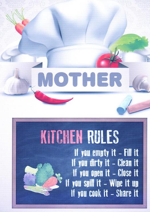 Kitchen Rules-Kitchen Expressions Print