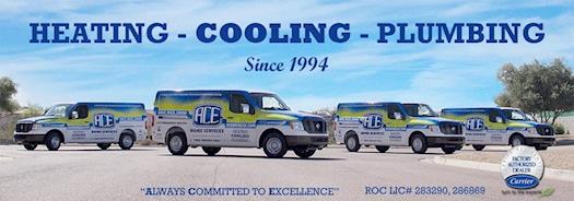 Heating, Cooling & Plumbing Services across Arizona