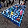 3D Street Painting by Leon Keer