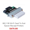 802.11B Wi-Fi Card To Suit Epson Receipt Printers