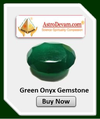 Certified and Pure Green Onyx Gemstones Online at Best Price
