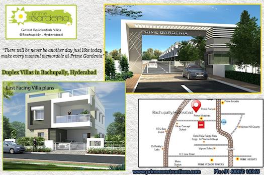Gated Community Villas for sale in Bachupally