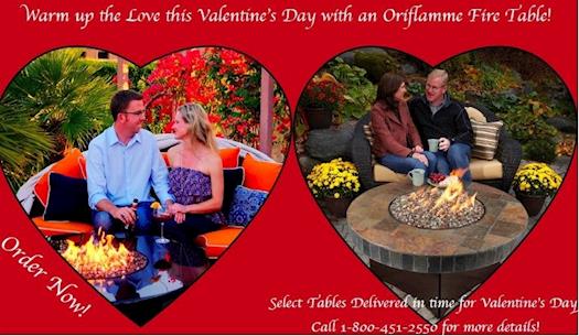 Valentine Fire Pit tables