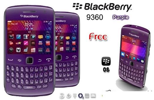  Blackberry Curve 9360 Purple Deals