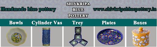 Handmade Blue pottery Products