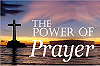 Power Of Prayer Display On Church Banner