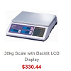 30kg Scale with Backlit LCD Display
