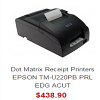 Dot Matrix Receipt Printers EPSON TM-U220PB PRL EDG ACUT