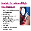 How to control Blood Pressure