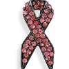 Pink Crystal Ribbon Fashion Pin