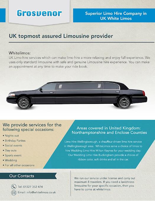Superior Limo Hire Company In UK