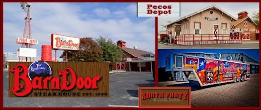The Legendary Barn Door Restaurant & Pecos Depot 