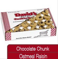 David's Cookies Preferred Frozen Cookie Dough