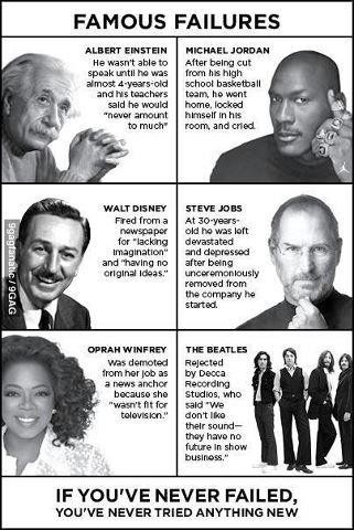 Failure Can Be A Precursor to Big Success!