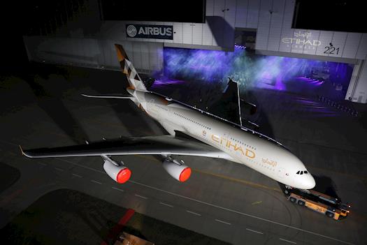 Airbus A380 Etihad Airways