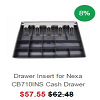 Drawer Insert for Nexa CB710INS Cash Drawer