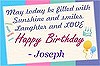 Personalize Birthday Banner