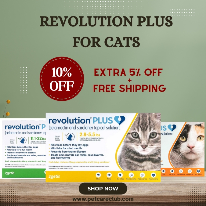 Say Goodbye to Parasites with Revolution Plus for Cats!!