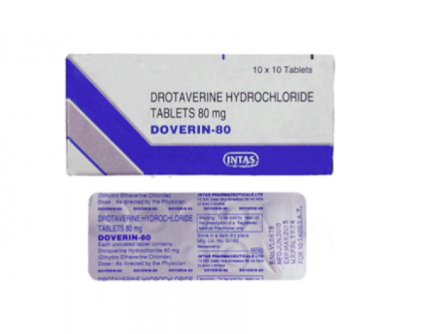 Buy Drotaverine 80mg Tablets