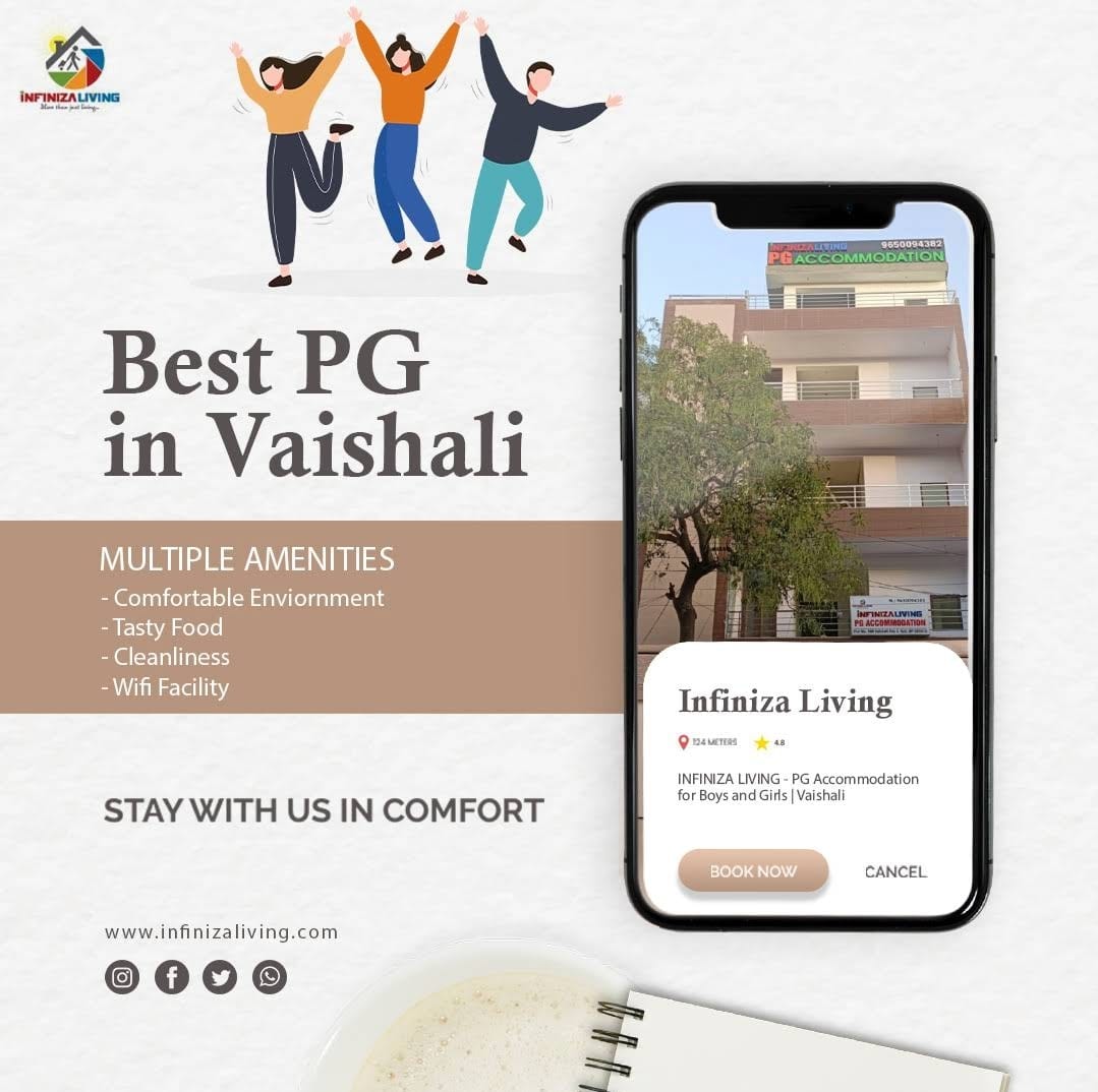 Best Girls PG in Vaishali - Infiniza Living