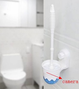 WIFI 1080P Toilet Brush bathroom spy Camera 32GB
