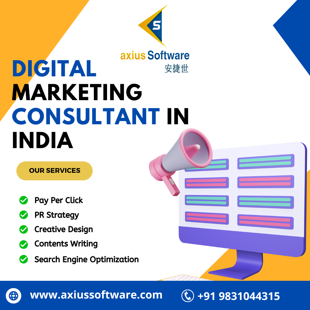 Hire Digital Marketing Consultant In India - axiusSoftware