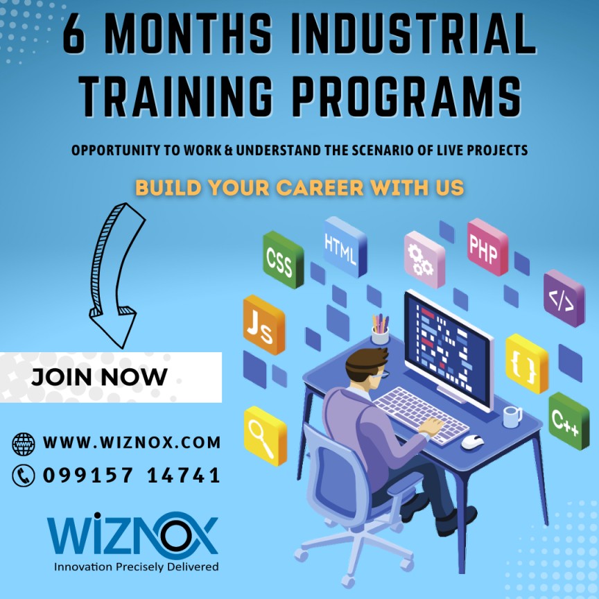 Six Months Industrial Training in Chandigarh Mohali | Wiznox