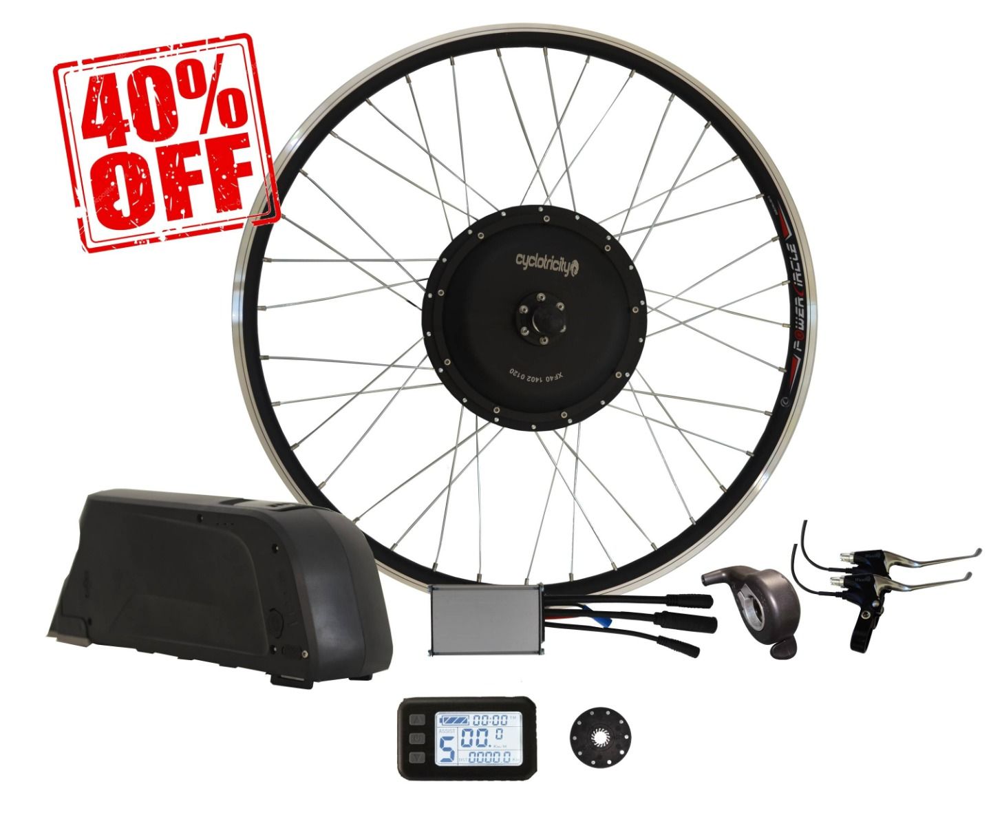 Limited-time offer: 40% off E-bike Conversion Kit | Cyclotricity