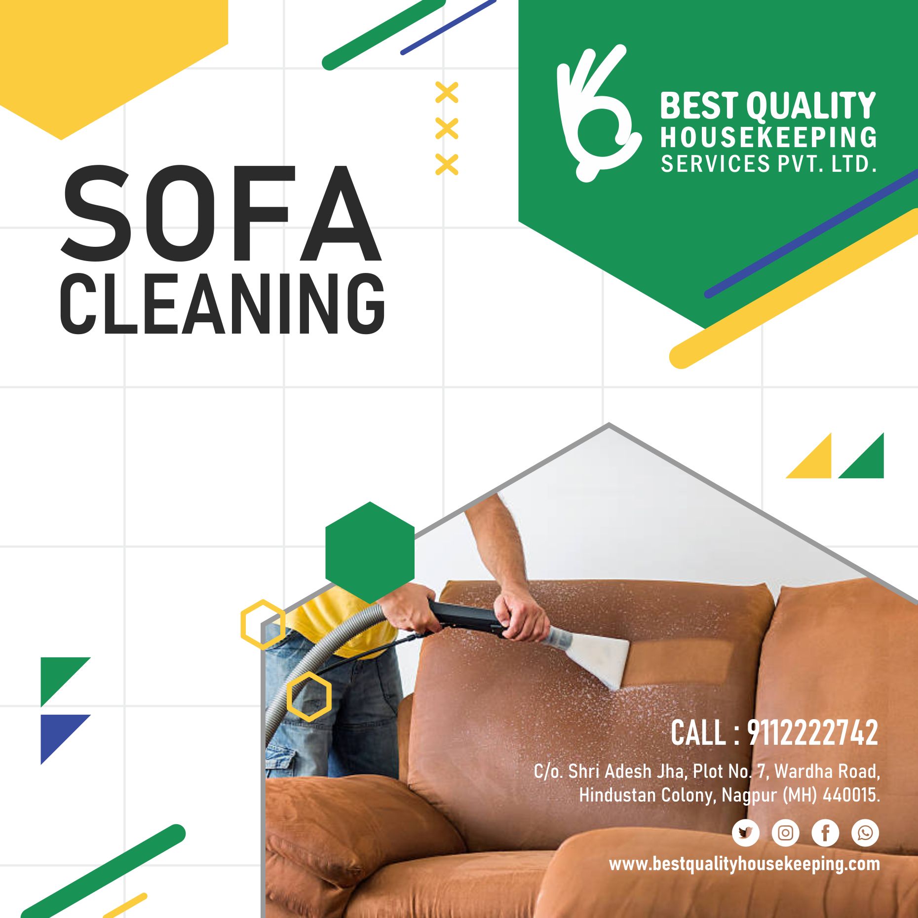Sofa Cleaning Services In Nagpur India - besthousekeepingindia
