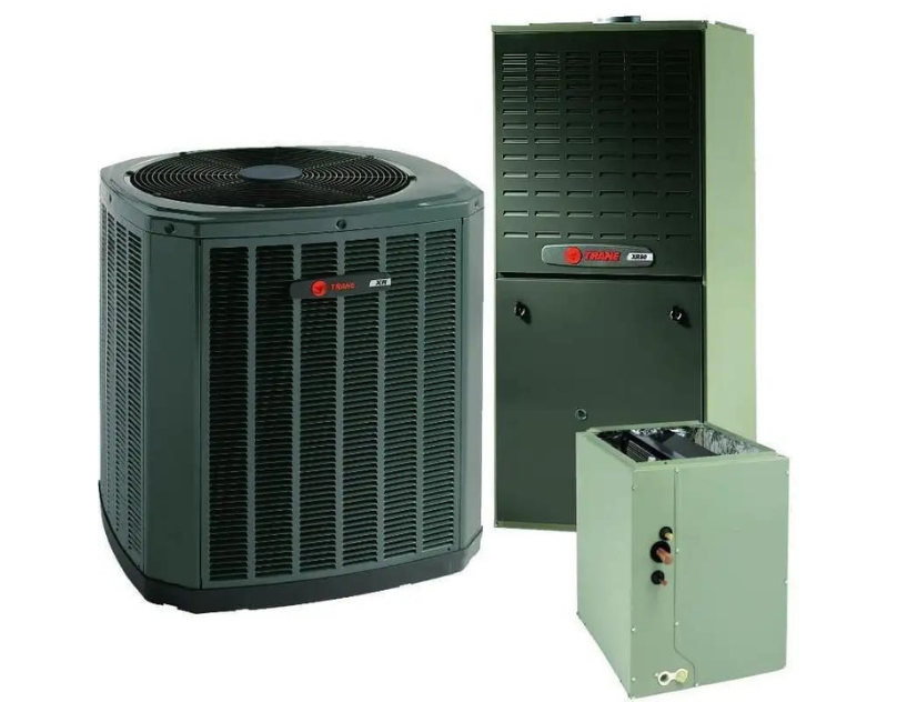 Trane 2 Ton 18 SEER V/S 80% Complete Communicating Gas System Includes Installation
