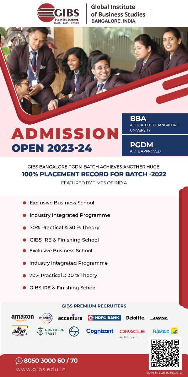 PGDM with 100% Placements - Top PGDM/BBACollege in Bangalore | PGDMAdmission2023 | InvitingApplication2023