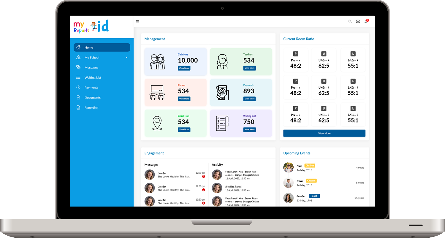 mykidreports - Make Your Preschool Smarter