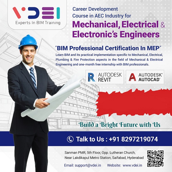 Learn Mechanical, Electrical and Plumbing Skills with MEP Courses 