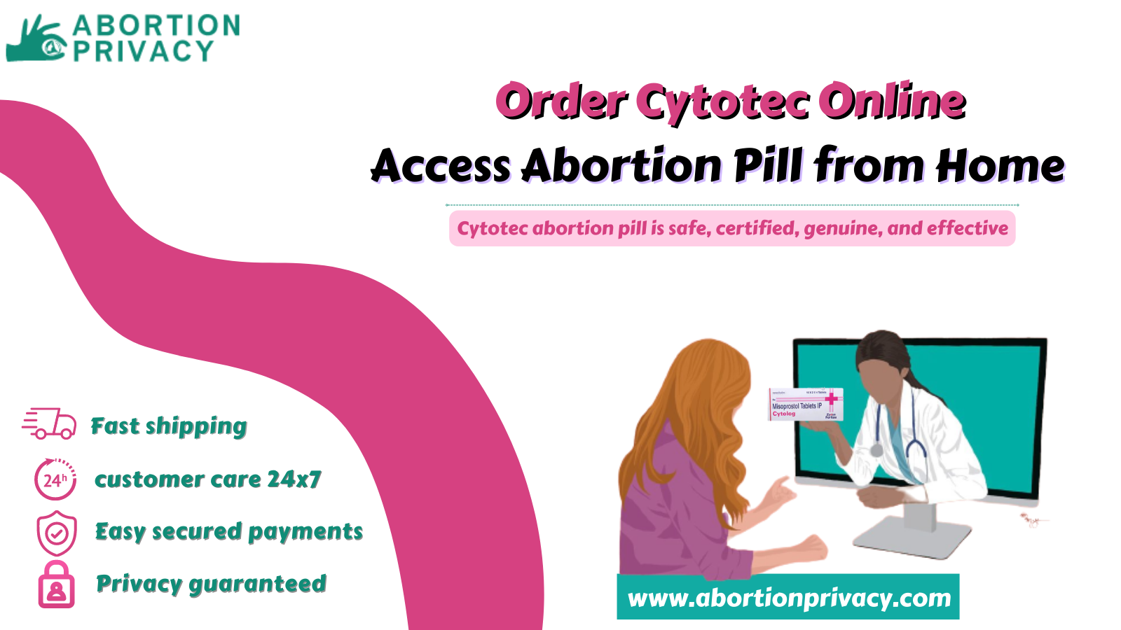 Order Cytotec Online Access Abortion Pill from Home