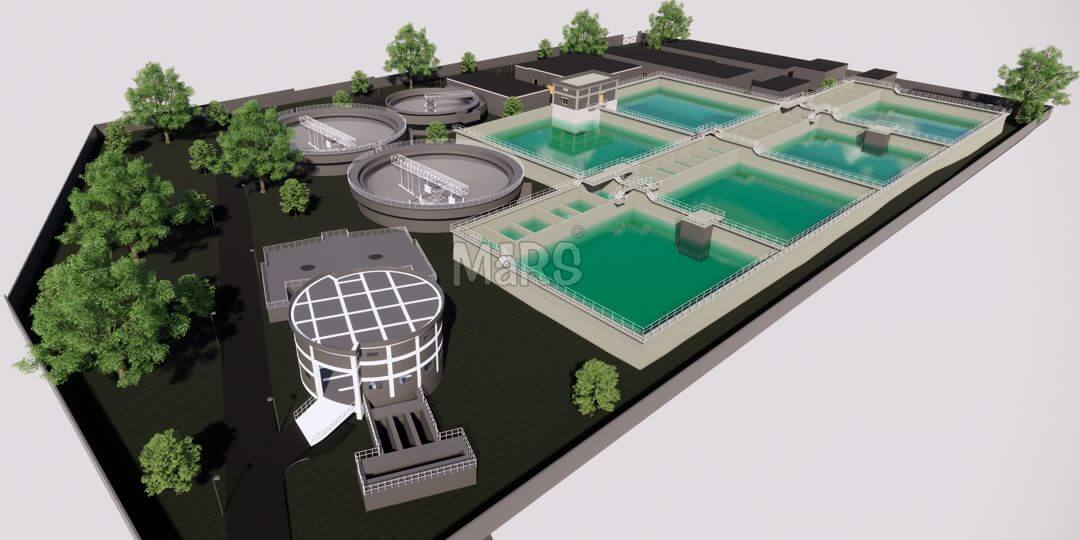 BIM for Wastewater Treatment Plant