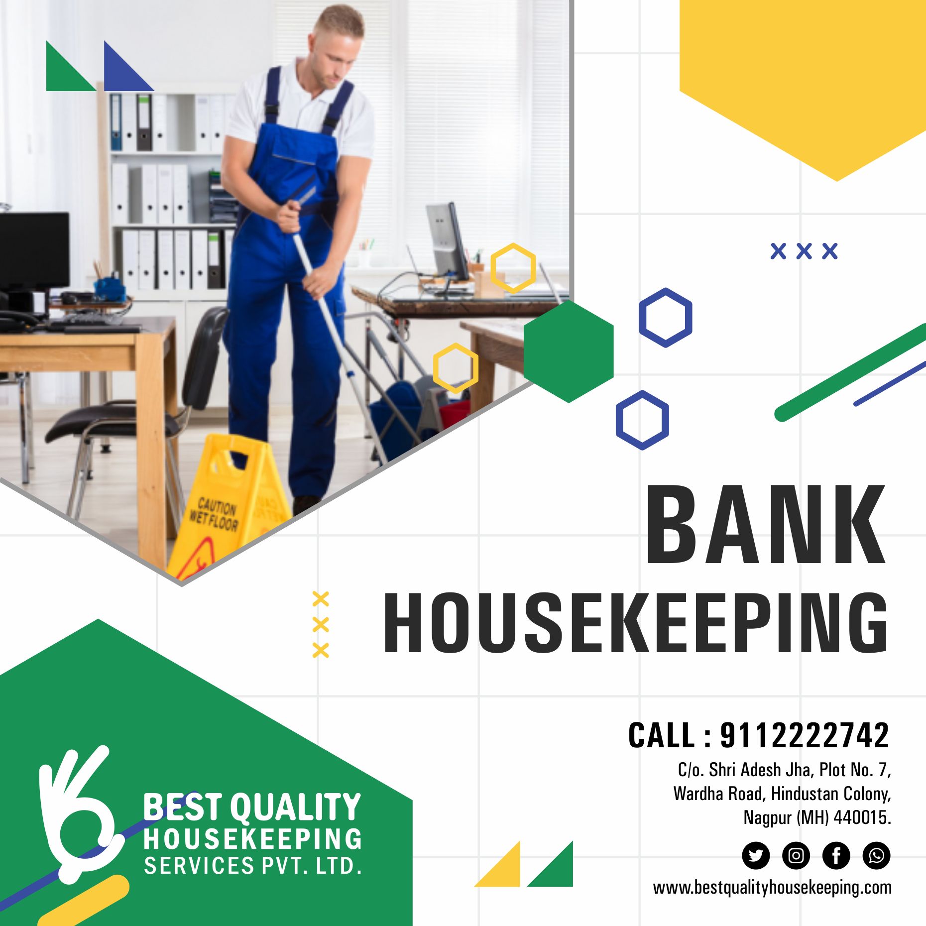 Bank Housekeeping Services In Nagpur India - besthousekeepingindia