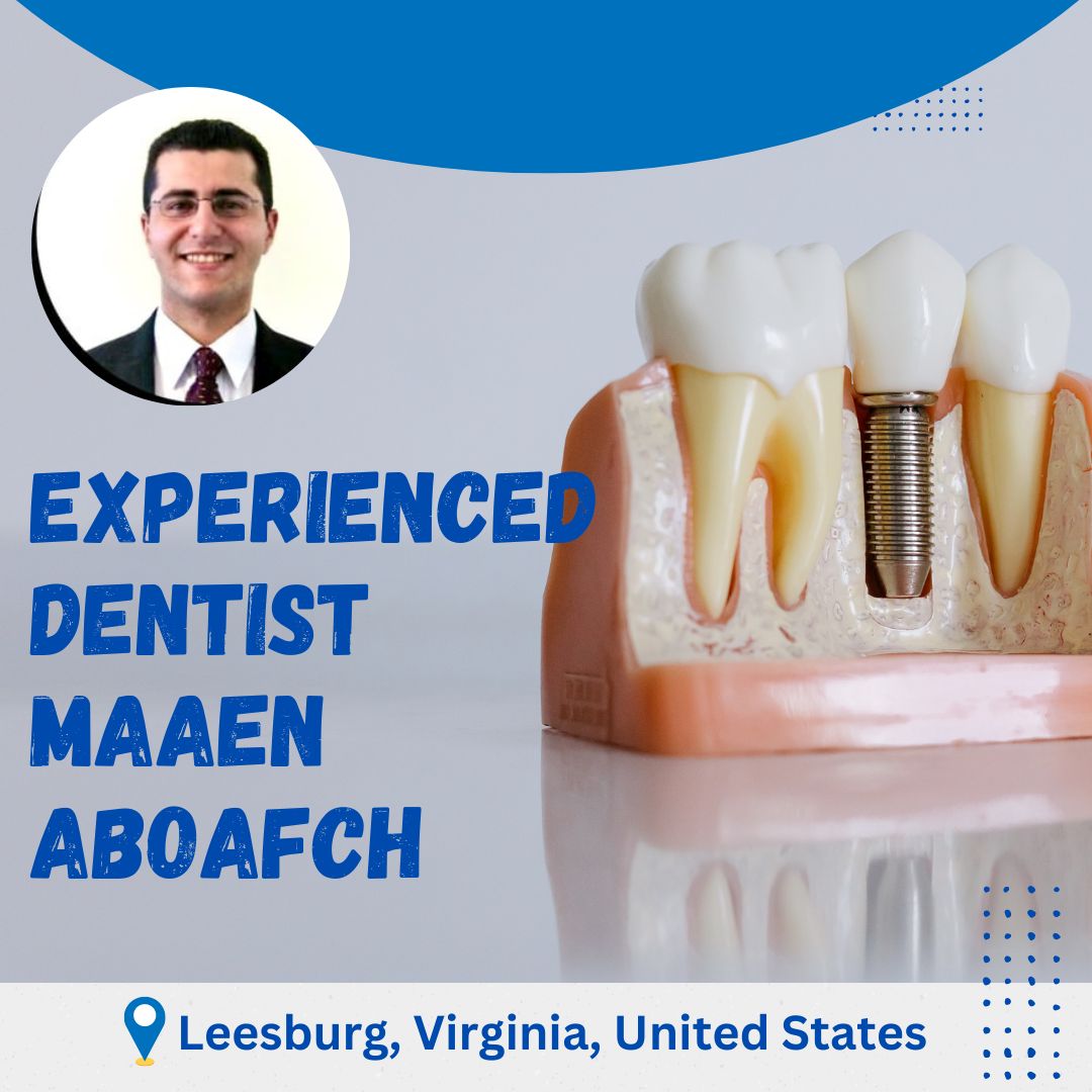 Experienced General Dentist at Smile Makers Dental Center in Leesburg - Maaen Aboafch | Michael afash 