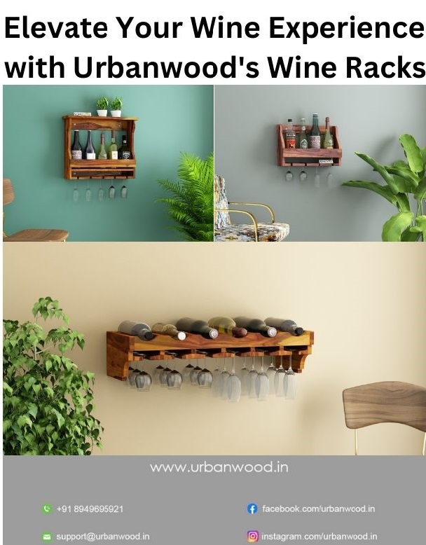 Buy a Unique wine cabinet Design from Urbanwood Furniture