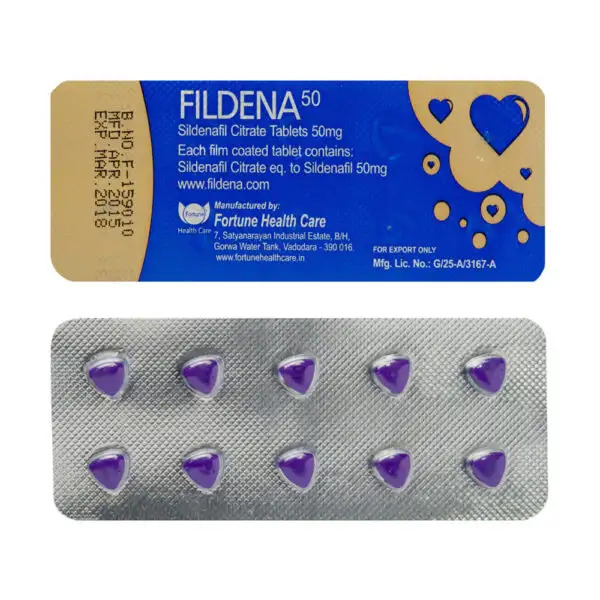 Buy Fildena 50 MG tablet online in USA