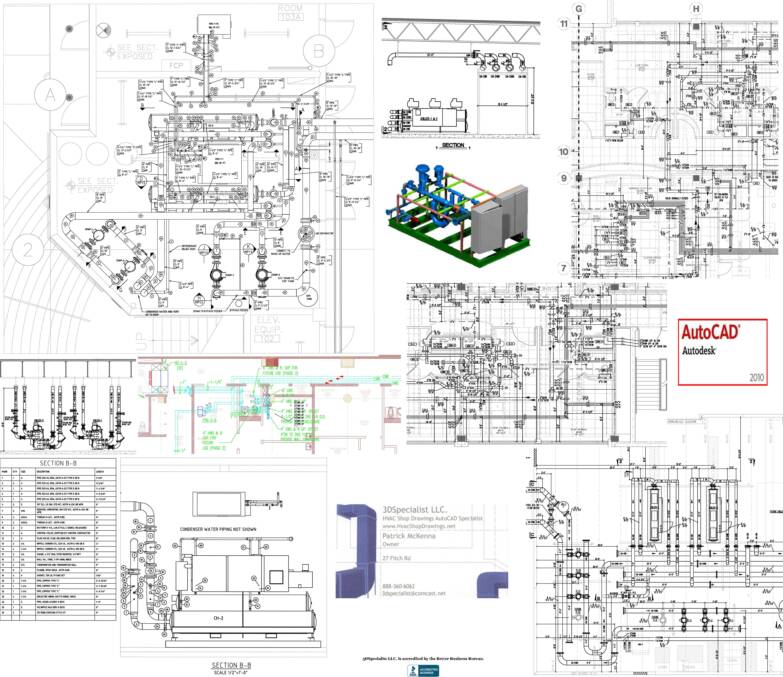 HVAC Shop Drawings- Choose us for the best coordination drawings