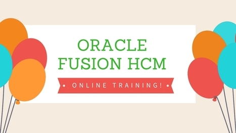 Get Your Dream Job With Our Oracle Fusion Hcm Training