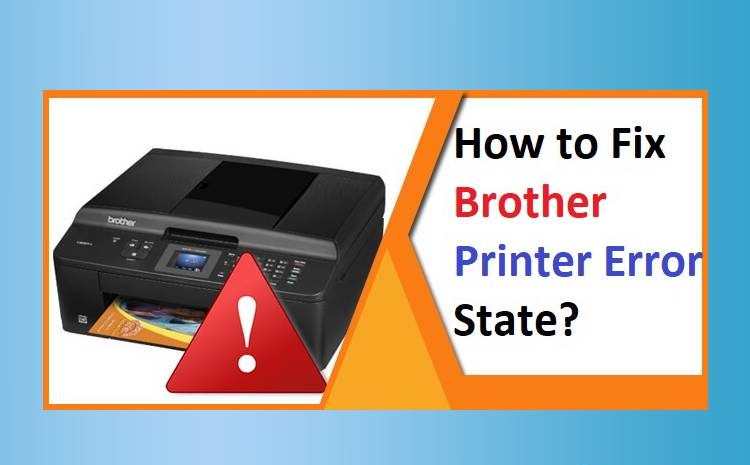 How to Fix Brother Printer in Error State issue Online ?