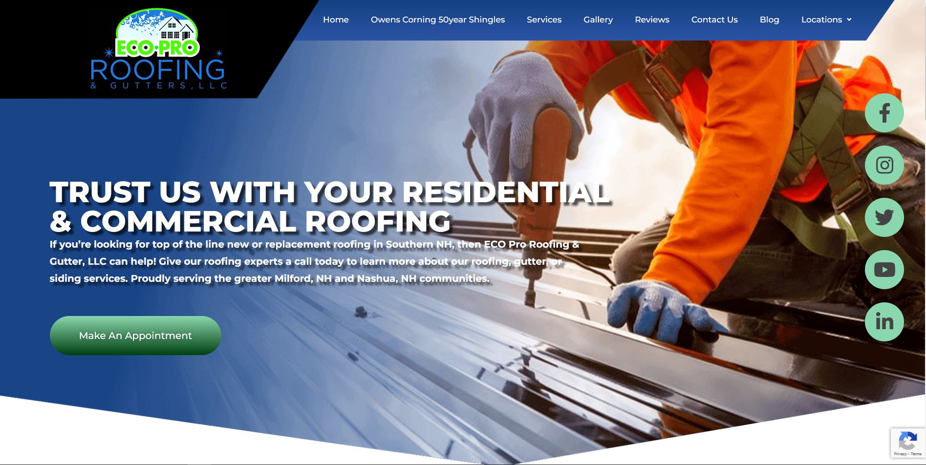 The Leading Contractor for Commercial & Residential Roofing Bedford NH