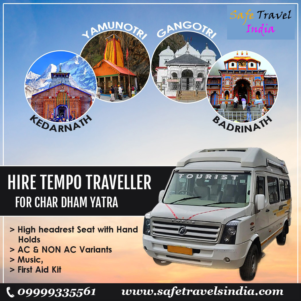 Tempo Traveller on Hire in Delhi - Safe Travel India