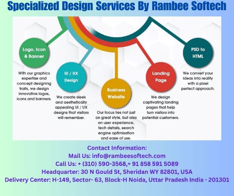 Elevate Your Brand with Rambee Softech: Expert in Branding and Graphic Design Services