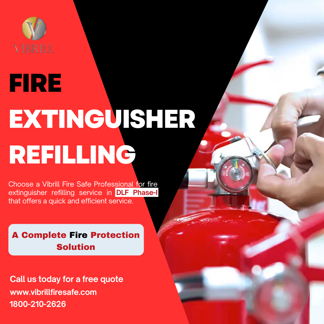Fire Extinguisher Refilling in DLF Phase 1
