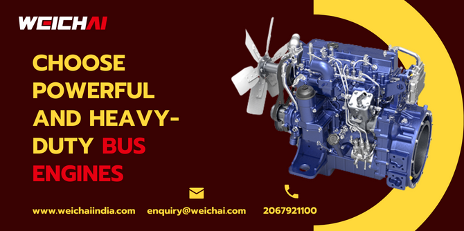 Choose Powerful and Heavy-Duty Bus Engines by Weichai