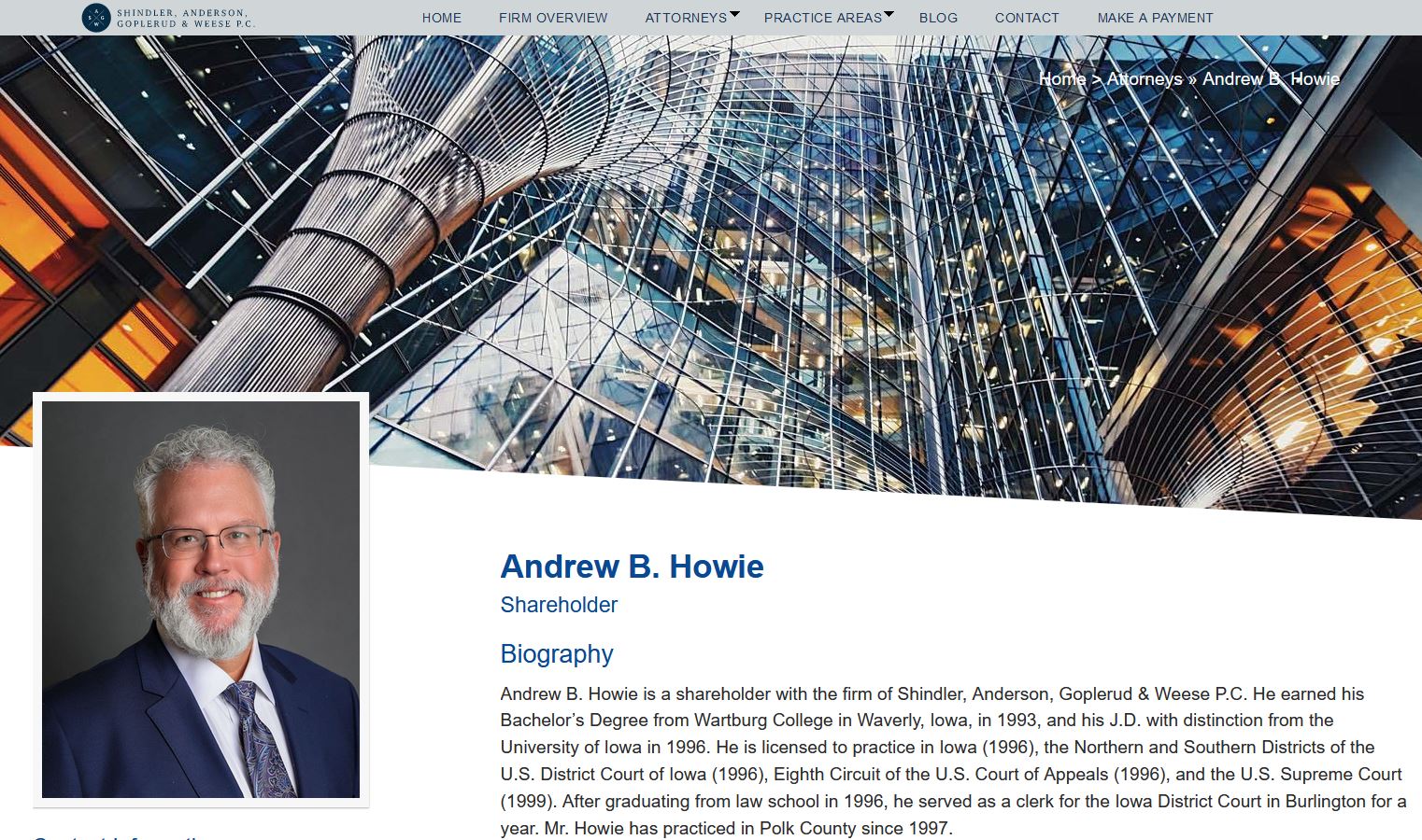 Meet Mr. Andrew B. Howie: Your Trusted Family Law Attorney